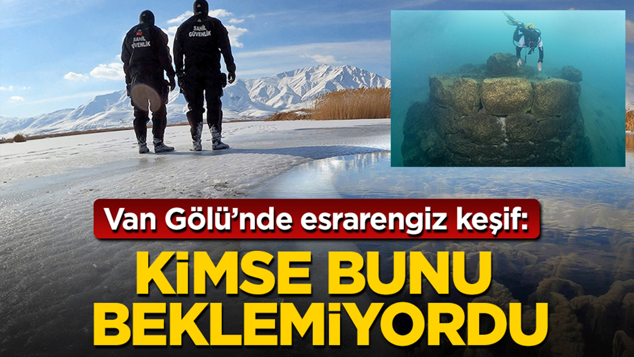 Foto - Van gölünde esrarengiz keşif:Kimse bunu beklemiyordu