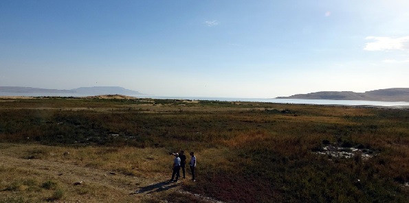 Foto - Van Gölü'nde kuraklık! Sular çekildi bakın ortaya ne çıktı