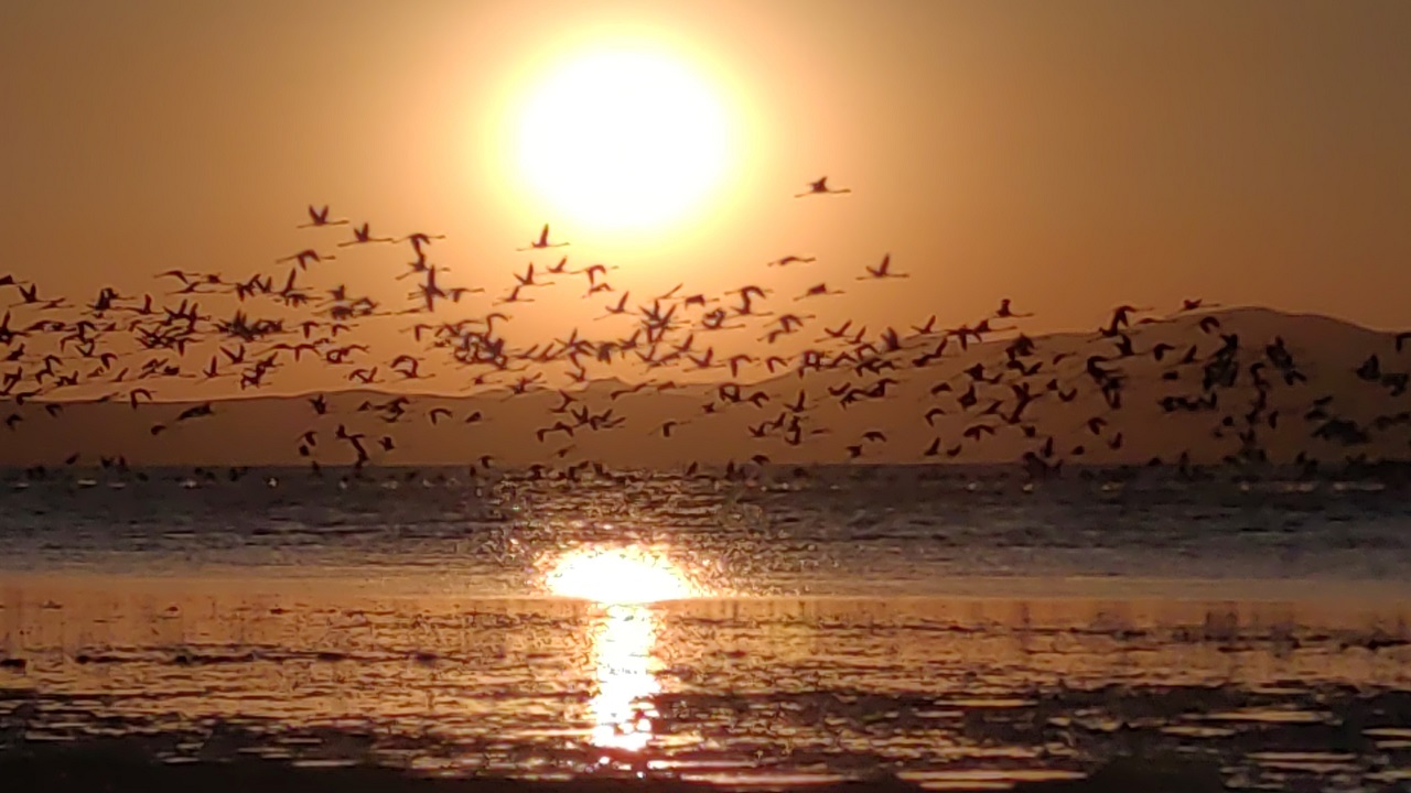 Foto - Van Gölü'nde nefes kesen manzara