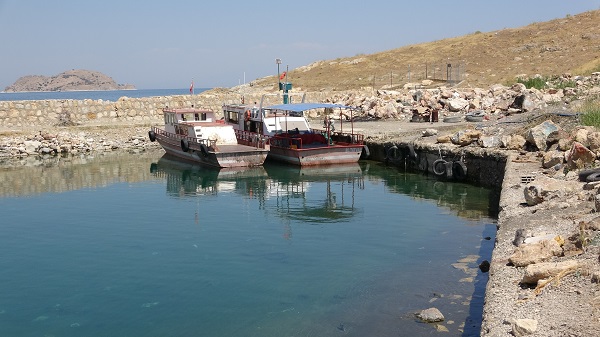 Foto - Van Gölü'nde son durum! Bu barınaklar bilimsel çalışmalara konu oldu