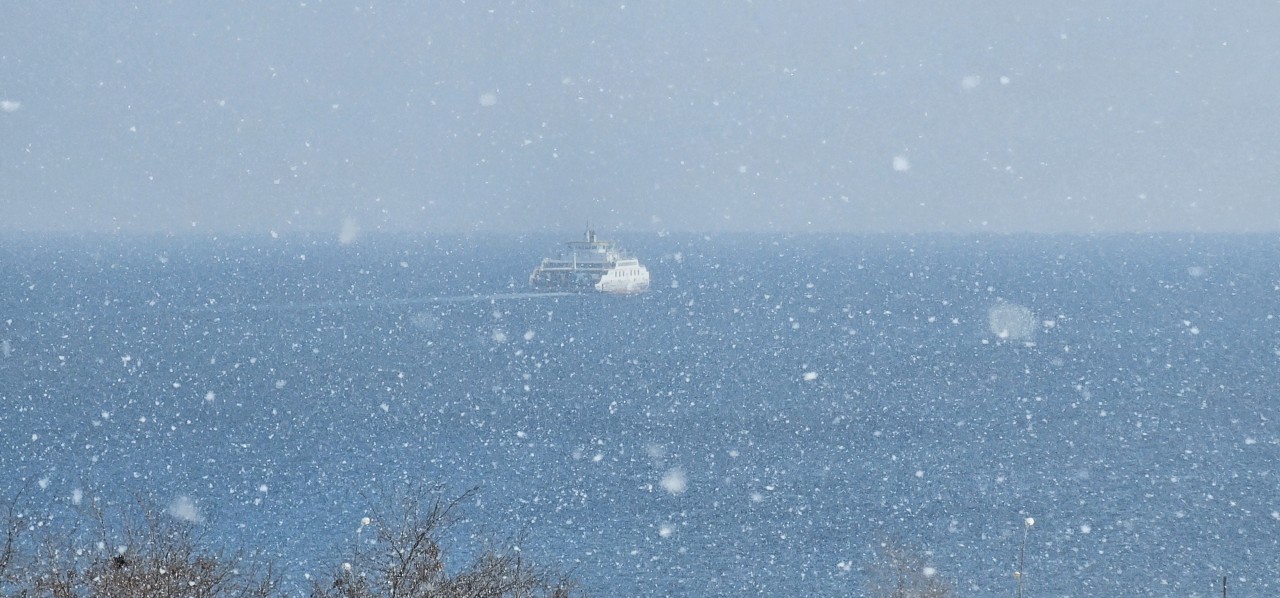 Foto - Van Gölü'ndeki yoğun buharlaşma görsel şölen sundu