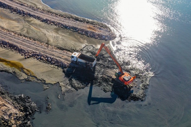 Foto - Van Gölü’nden son görüntüler! Çıkar çıkar bitmiyor