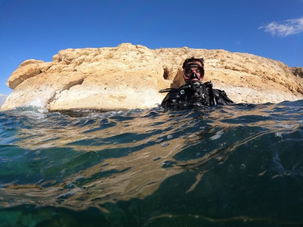 Foto - Van Gölü'nün çekilmesiyle Urartu limanı ortaya çıktı! Su altından görüntülendi