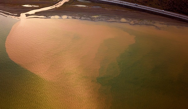 Foto - Van Gölü'nün rengi bu hale döndü! 