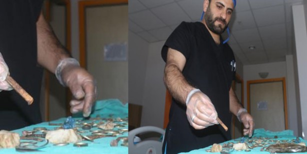 Foto - Van’da akıl almaz olay: Midesinden 83 TL madeni para çıktı