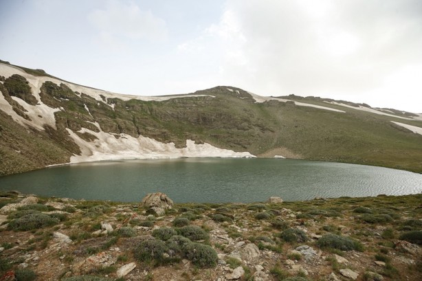 Foto - Van'da bulunuyor! Üç bin rakımlı Çalyan Gölü'nde doğa yürüyüşü
