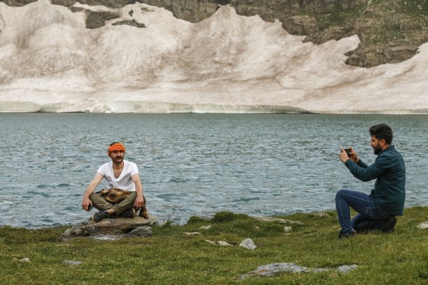 Foto - Van'da bulunuyor! Üç bin rakımlı Çalyan Gölü'nde doğa yürüyüşü