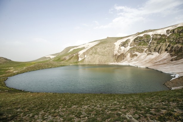 Foto - Van'da bulunuyor! Üç bin rakımlı Çalyan Gölü'nde doğa yürüyüşü