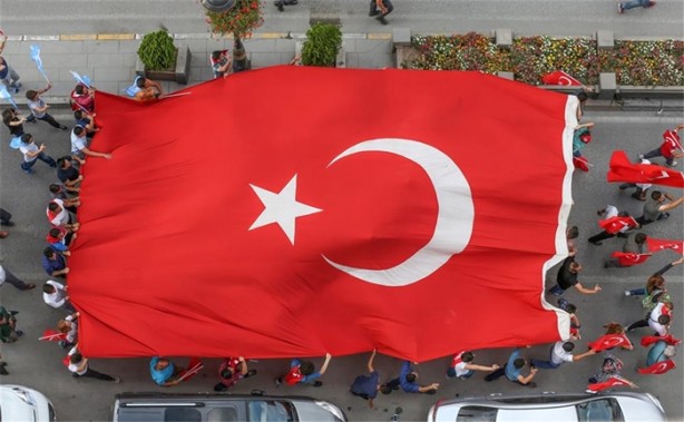 Foto - Van'da teröre lanet yürüyüşü