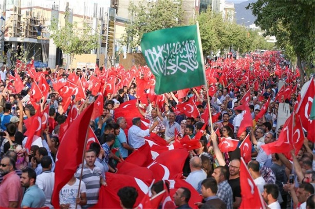 Foto - Van'da teröre lanet yürüyüşü