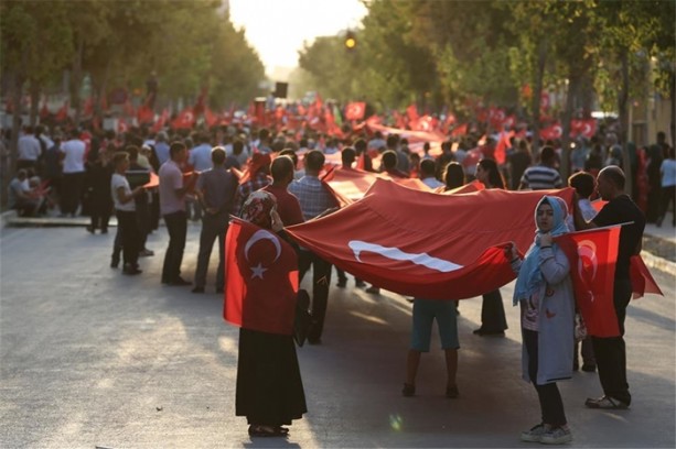 Foto - Van'da teröre lanet yürüyüşü