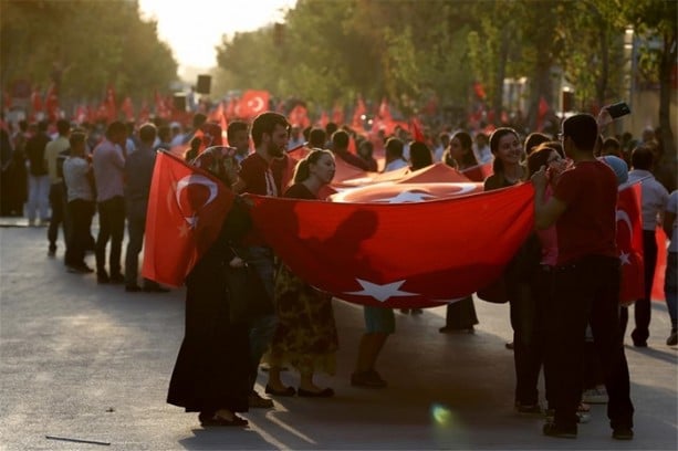 Foto - Van'da teröre lanet yürüyüşü