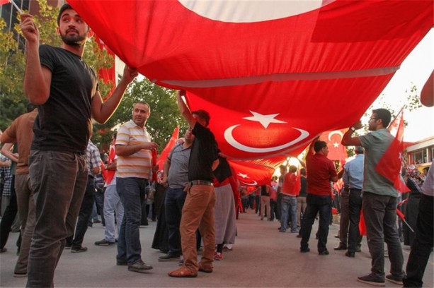 Foto - Van'da teröre lanet yürüyüşü