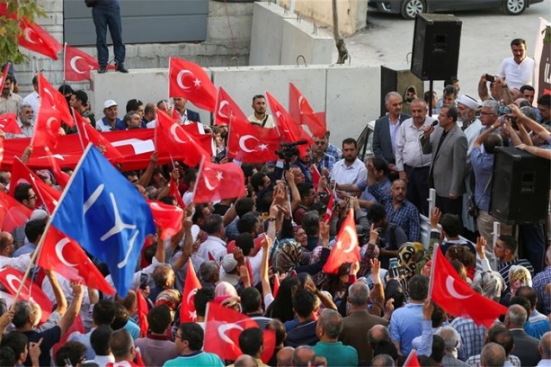 Foto - Van'da teröre lanet yürüyüşü
