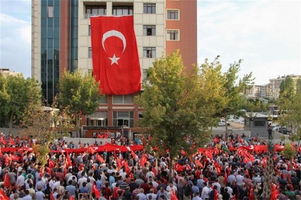Foto - Van'da teröre lanet yürüyüşü