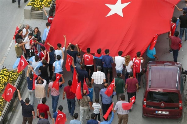 Foto - Van'da teröre lanet yürüyüşü