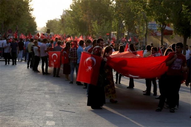 Foto - Van'da teröre lanet yürüyüşü