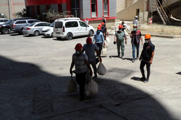 Foto - Van'da yıllarca bekleyen tonlarca uyuşturucu imha edildi