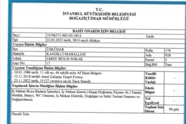 Foto - Vaniköy’deki skandalda yeni detay! İmamoğlu İBB'si katliamı yalan belgeyle yapmış!