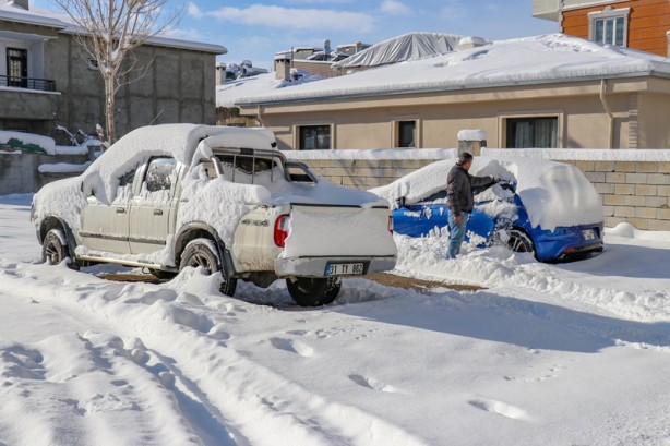 Foto - Van'ın yüksek kesimlerinde kar kalınlığı 45 santimetreye çıktı