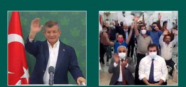 Vatandaş alana sığmadı! Ahmet Davutoğlu'na Abdüllatif Şener modeli 