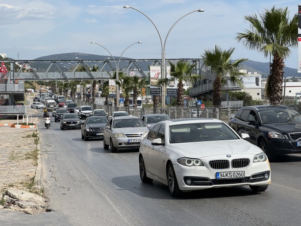 Foto - Vatandaş bayramda Bodrum’a akın etti! O yoğunluk görüntülere böyle yansıdı!
