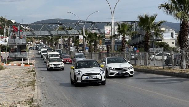 Foto - Vatandaş bayramda Bodrum’a akın etti! O yoğunluk görüntülere böyle yansıdı!