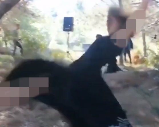 Foto - Videonun İzmir Büyükşehir Belediyesi'nin düzenlediği "Ormanda Su Arayan Kadın" temalı dans gösterisinden olduğu iddiası