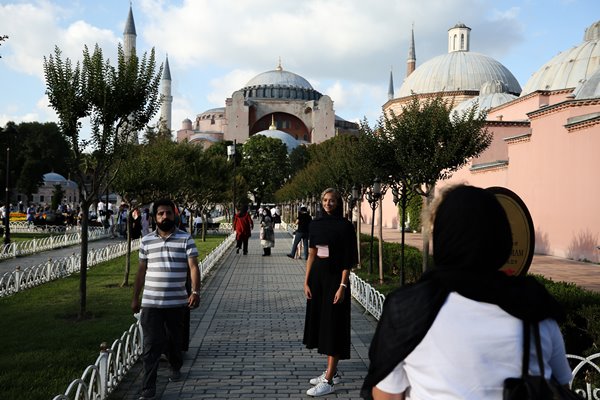Foto - Vatandaşlar akın akın Ayasofya Camii'ne gidiyor