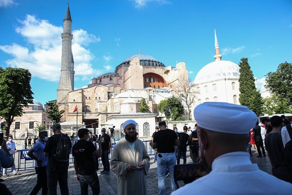 Foto - Vatandaşlar akın akın Ayasofya Camii'ne gidiyor