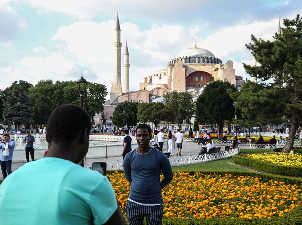 Foto - Vatandaşlar akın akın Ayasofya Camii'ne gidiyor