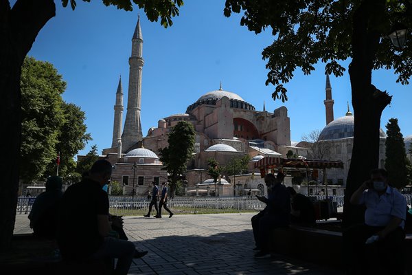 Foto - Vatandaşlar akın akın Ayasofya Camii'ne gidiyor