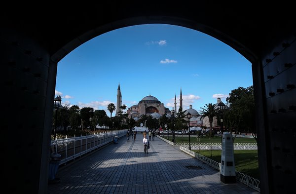 Foto - Vatandaşlar akın akın Ayasofya Camii'ne gidiyor