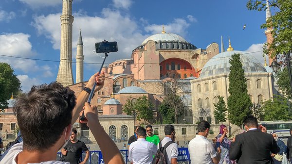 Foto - Vatandaşlar akın akın Ayasofya Camii'ne gidiyor