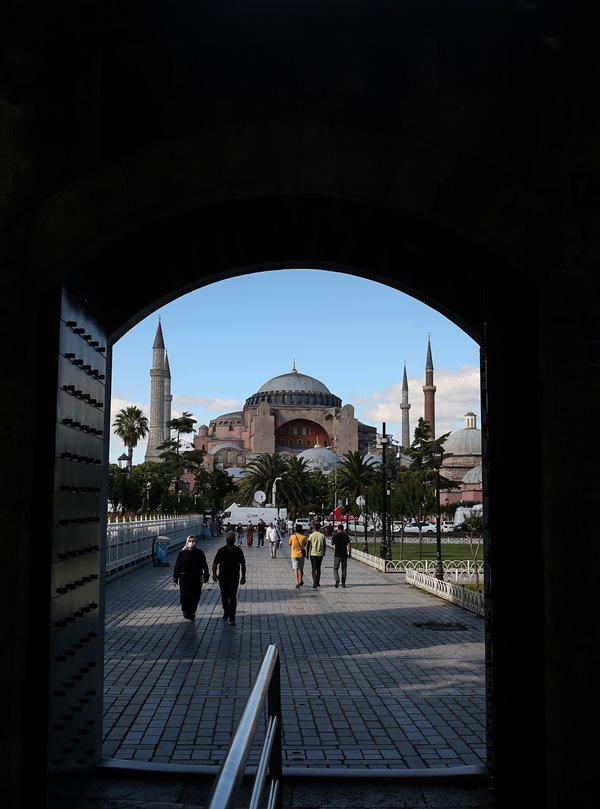 Foto - Vatandaşlar akın akın Ayasofya Camii'ne gidiyor