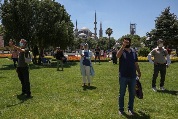 Foto - Vatandaşlar akın akın Ayasofya Camii'ne gidiyor
