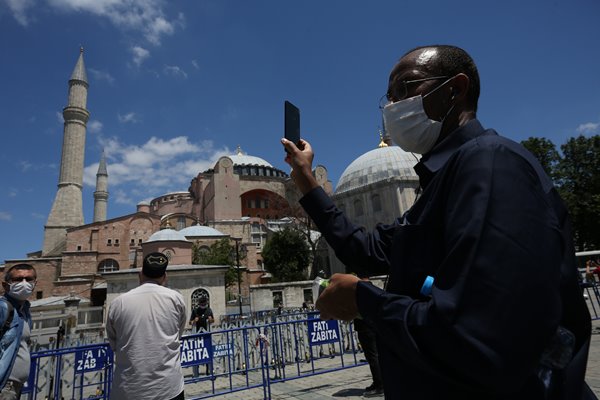 Foto - Vatandaşlar akın akın Ayasofya Camii'ne gidiyor