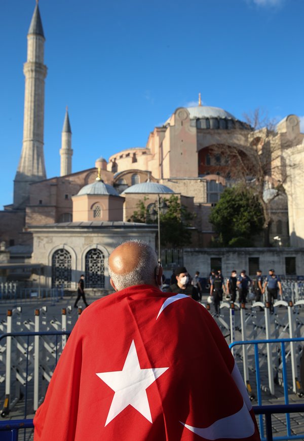 Foto - Vatandaşlar akın akın Ayasofya Camii'ne gidiyor