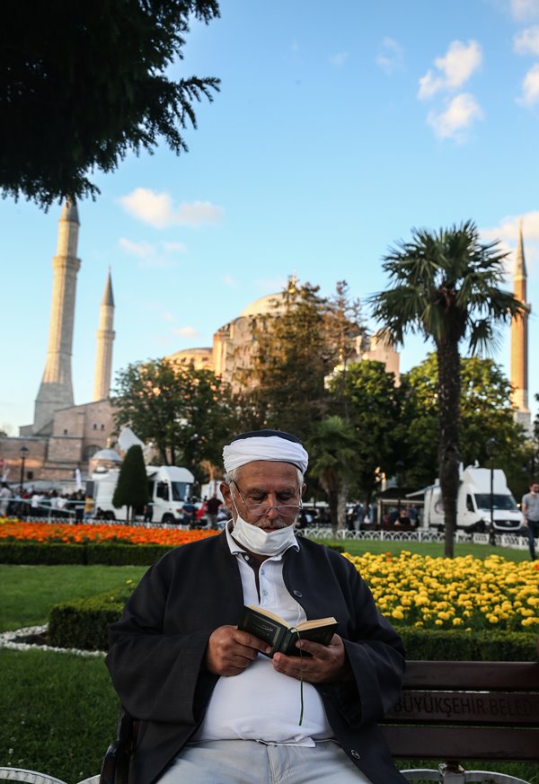 Foto - Vatandaşlar akın akın Ayasofya Camii'ne gidiyor