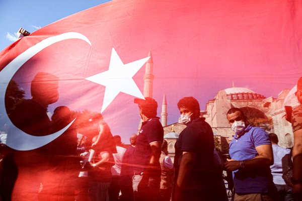 Foto - Vatandaşlar akın akın Ayasofya Camii'ne gidiyor