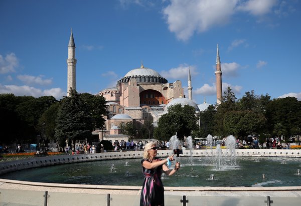 Foto - Vatandaşlar akın akın Ayasofya Camii'ne gidiyor