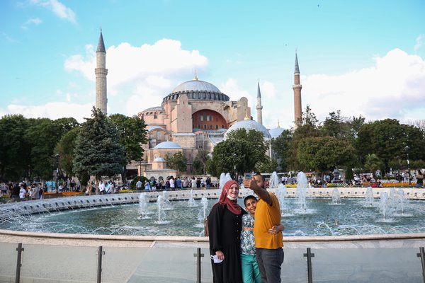 Foto - Vatandaşlar akın akın Ayasofya Camii'ne gidiyor