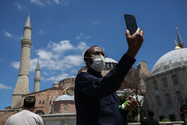 Foto - Vatandaşlar akın akın Ayasofya Camii'ne gidiyor