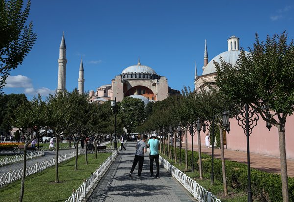 Foto - Vatandaşlar akın akın Ayasofya Camii'ne gidiyor