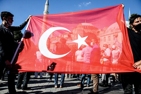 Foto - Vatandaşlar akın akın Ayasofya Camii'ne gidiyor