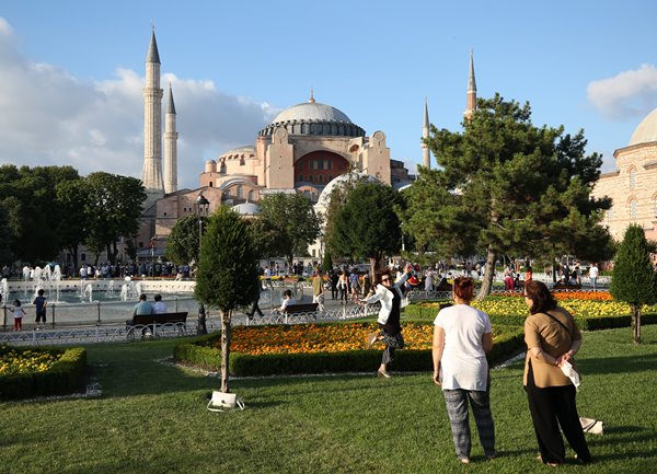 Foto - Vatandaşlar akın akın Ayasofya Camii'ne gidiyor
