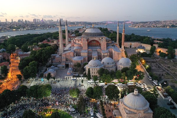 Foto - Vatandaşlar akın akın Ayasofya Camii'ne gidiyor