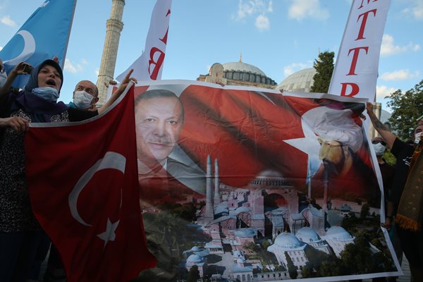 Foto - Vatandaşlar akın akın Ayasofya Camii'ne gidiyor