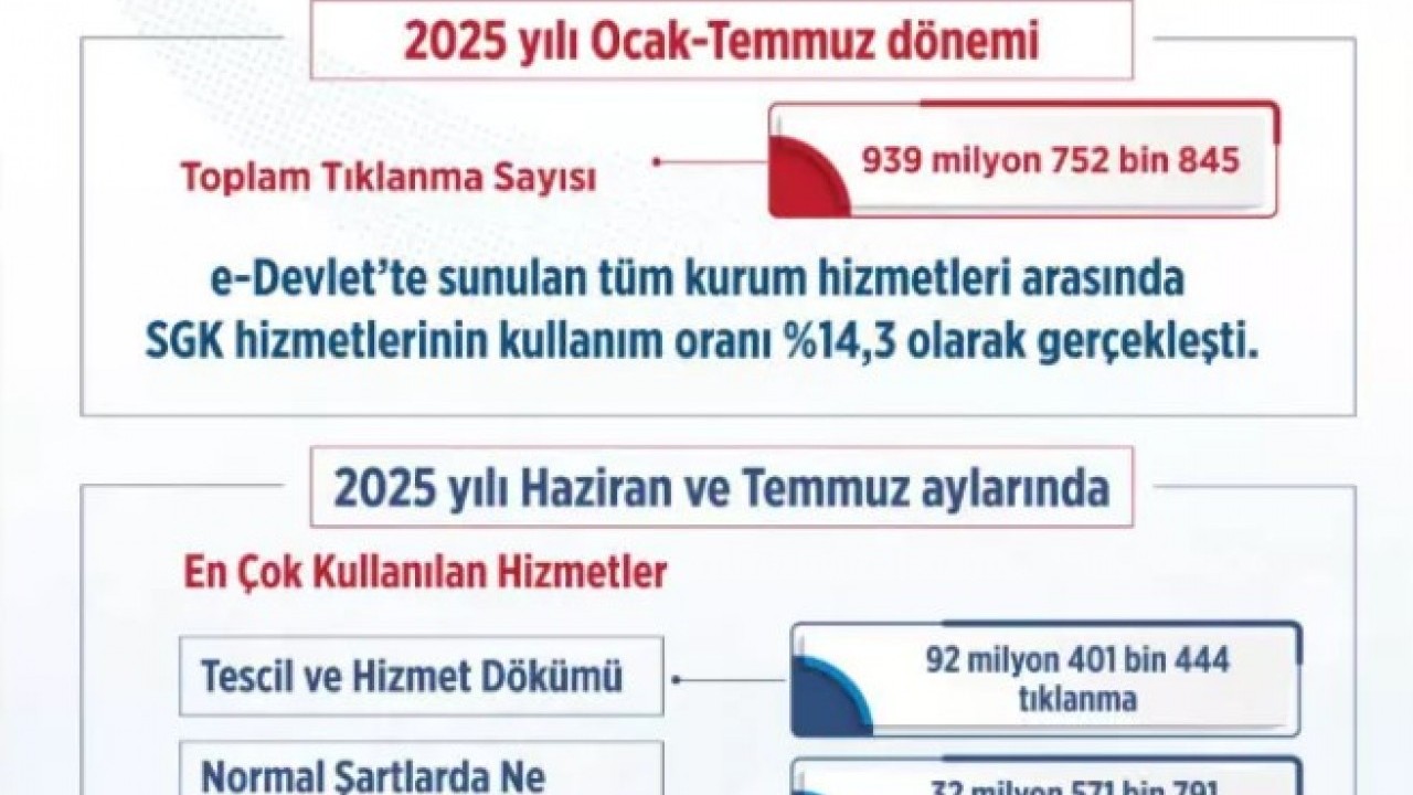 Foto - Vatandaşlar en çok onu merak etti: İşte e-Devlet'te 939 milyon defa tıklanan sayfa