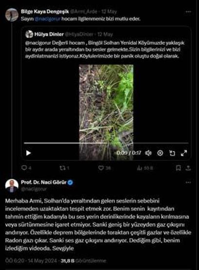 Foto - Vatandaşlar 'gizemli sesi' Naci Görür'e sormuştu: Açıklama geldi!